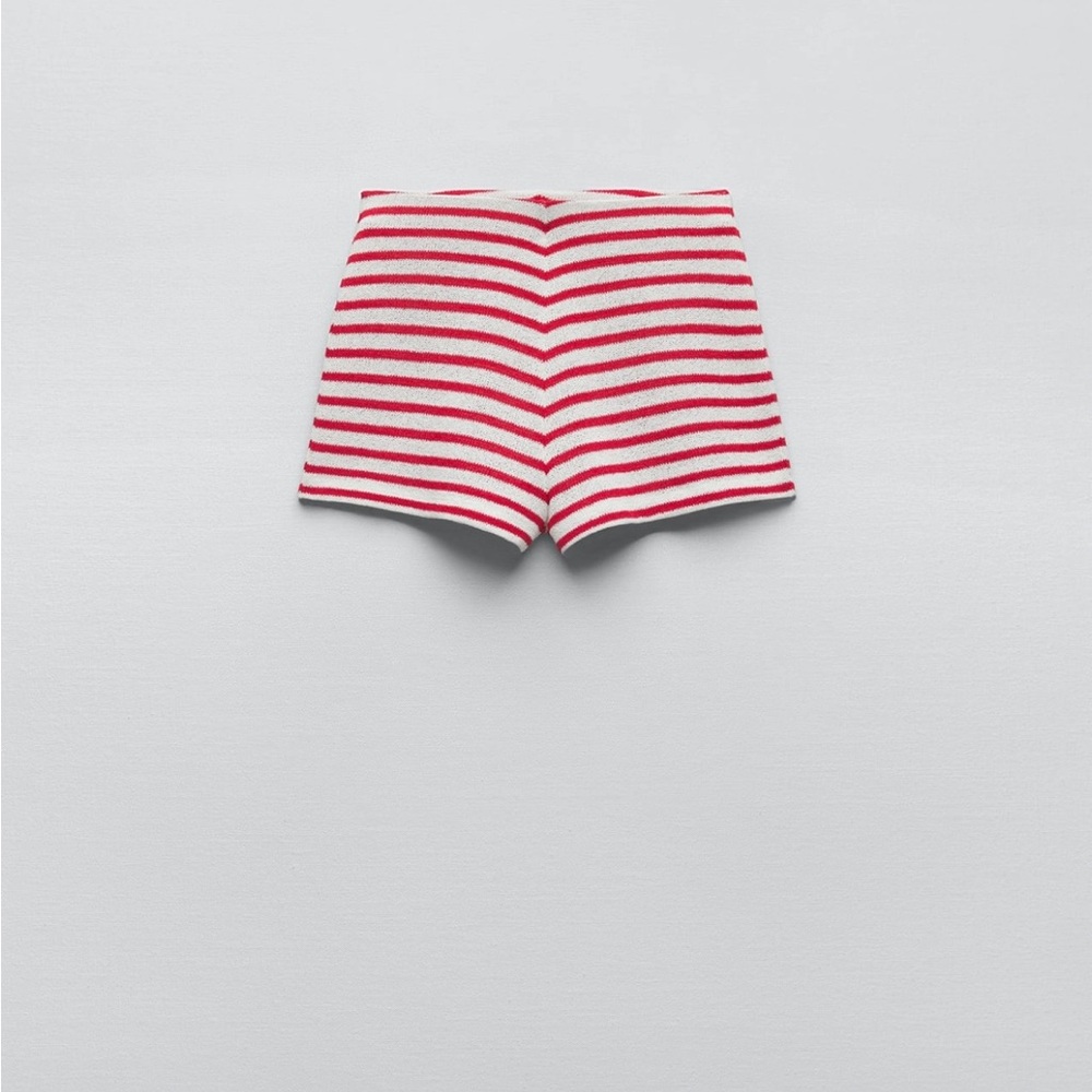 STRIPED RUSTIC SHORTS